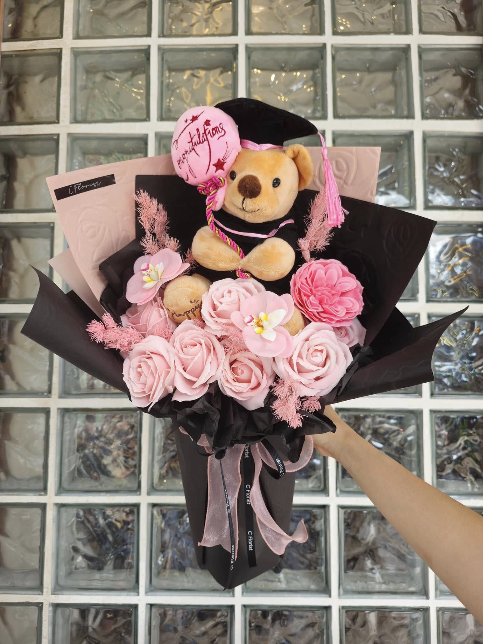 Balloon Bear Soap Graduation