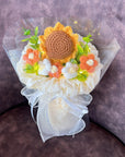 Pocket Bloom Rose & Sunflower Crochet