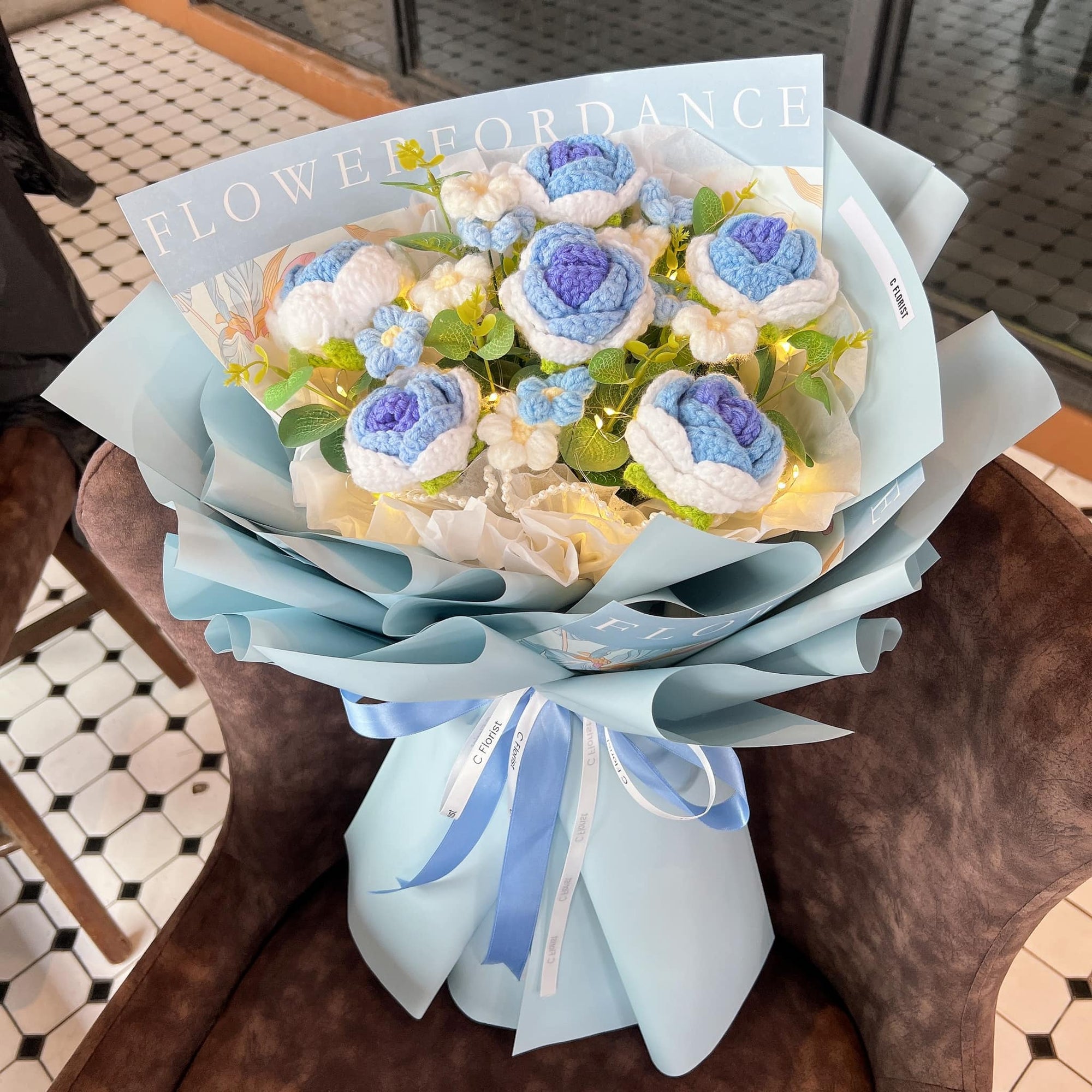 Rose Crochet Bouquet