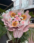 Mixture Large Crochet Bouquet