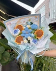 Mixture Large Crochet Bouquet