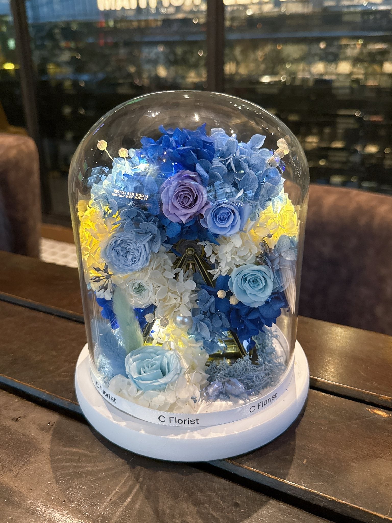 Ferris Wheel Preserved Flower