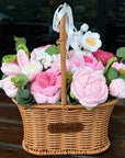Crochet Flower Basket