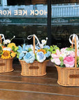Crochet Flower Basket
