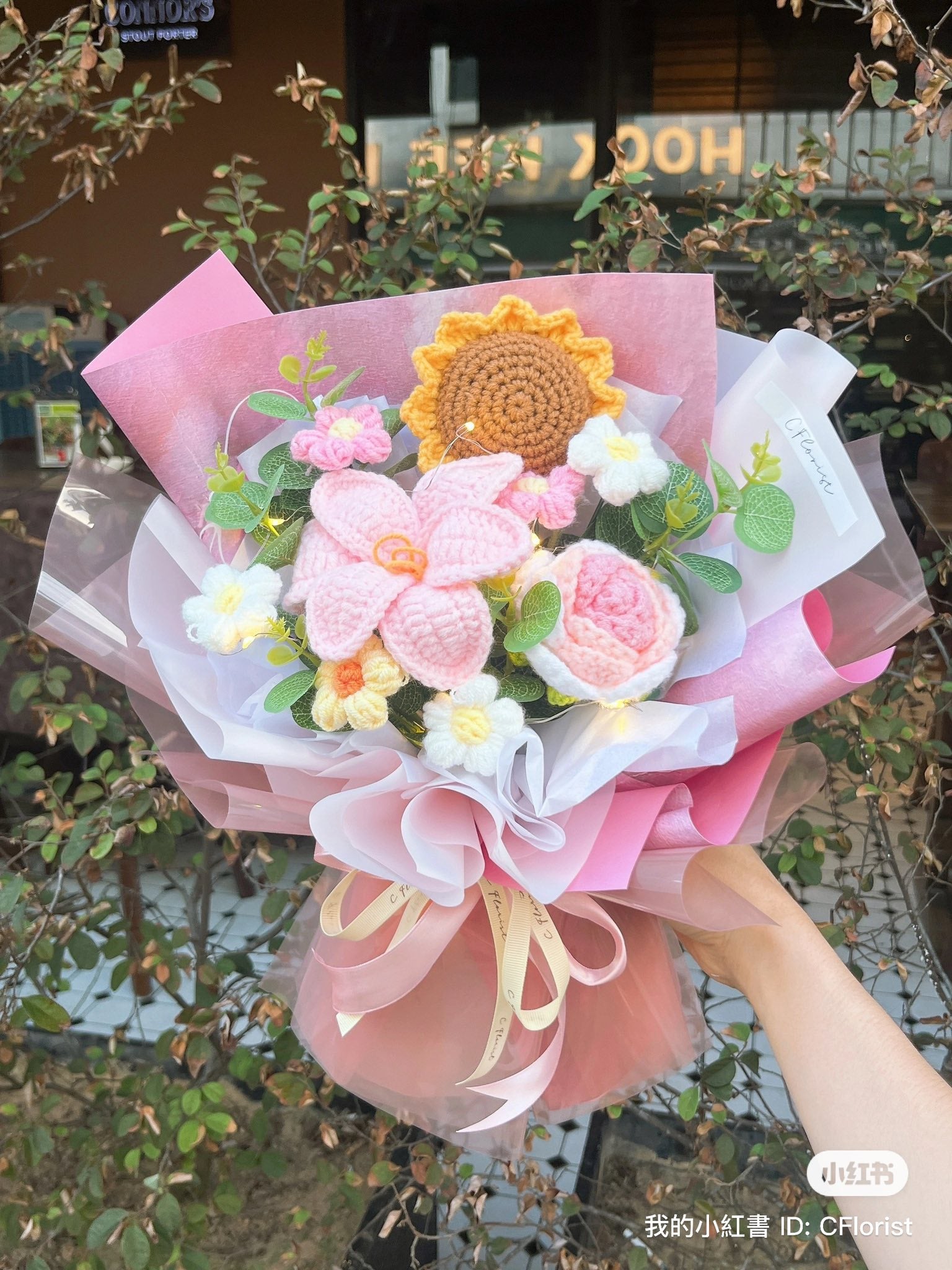 Mixture Medium Crochet Bouquet
