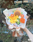 Mixture Medium Crochet Bouquet