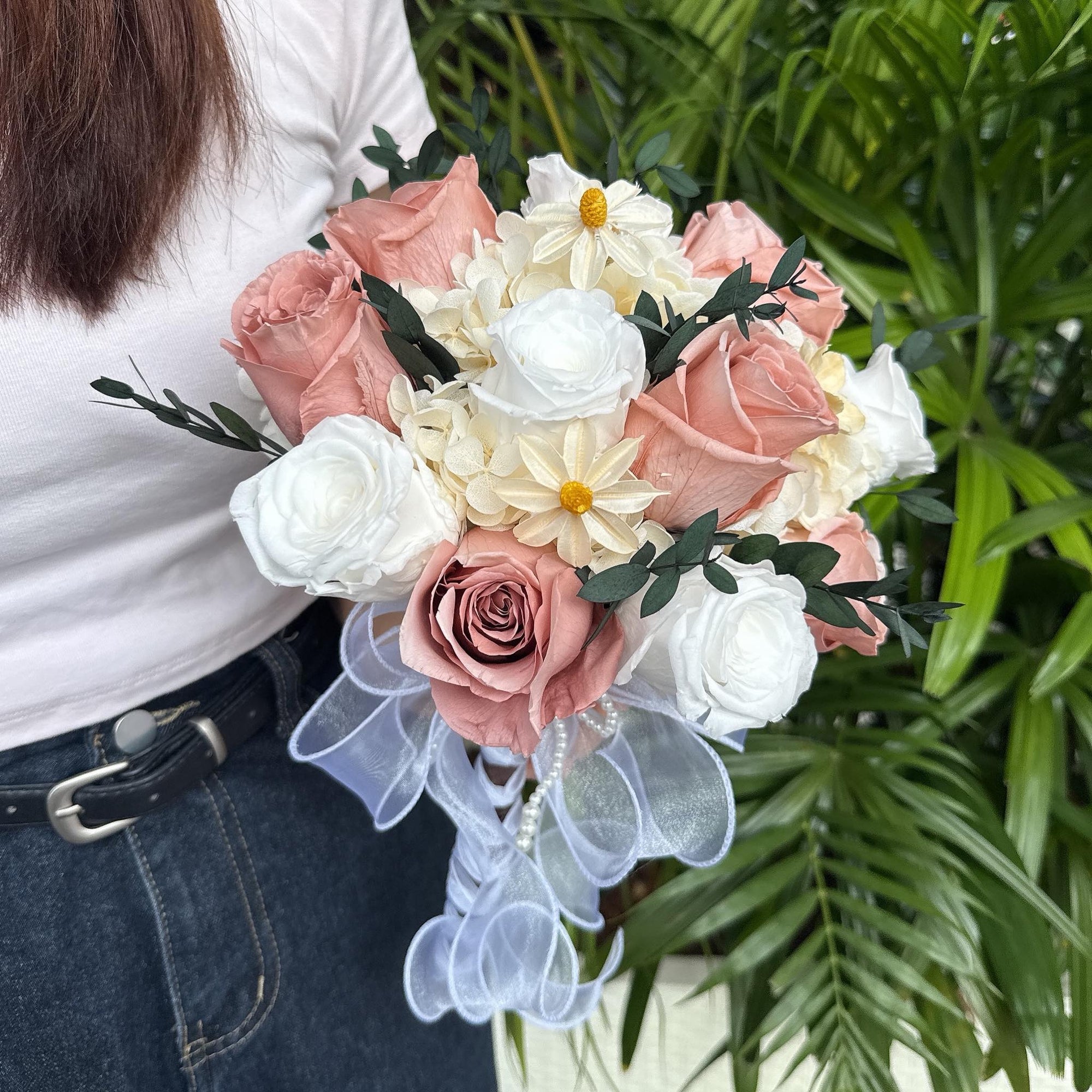 Cappuccino Harmony Preserved Bridal Bouquet