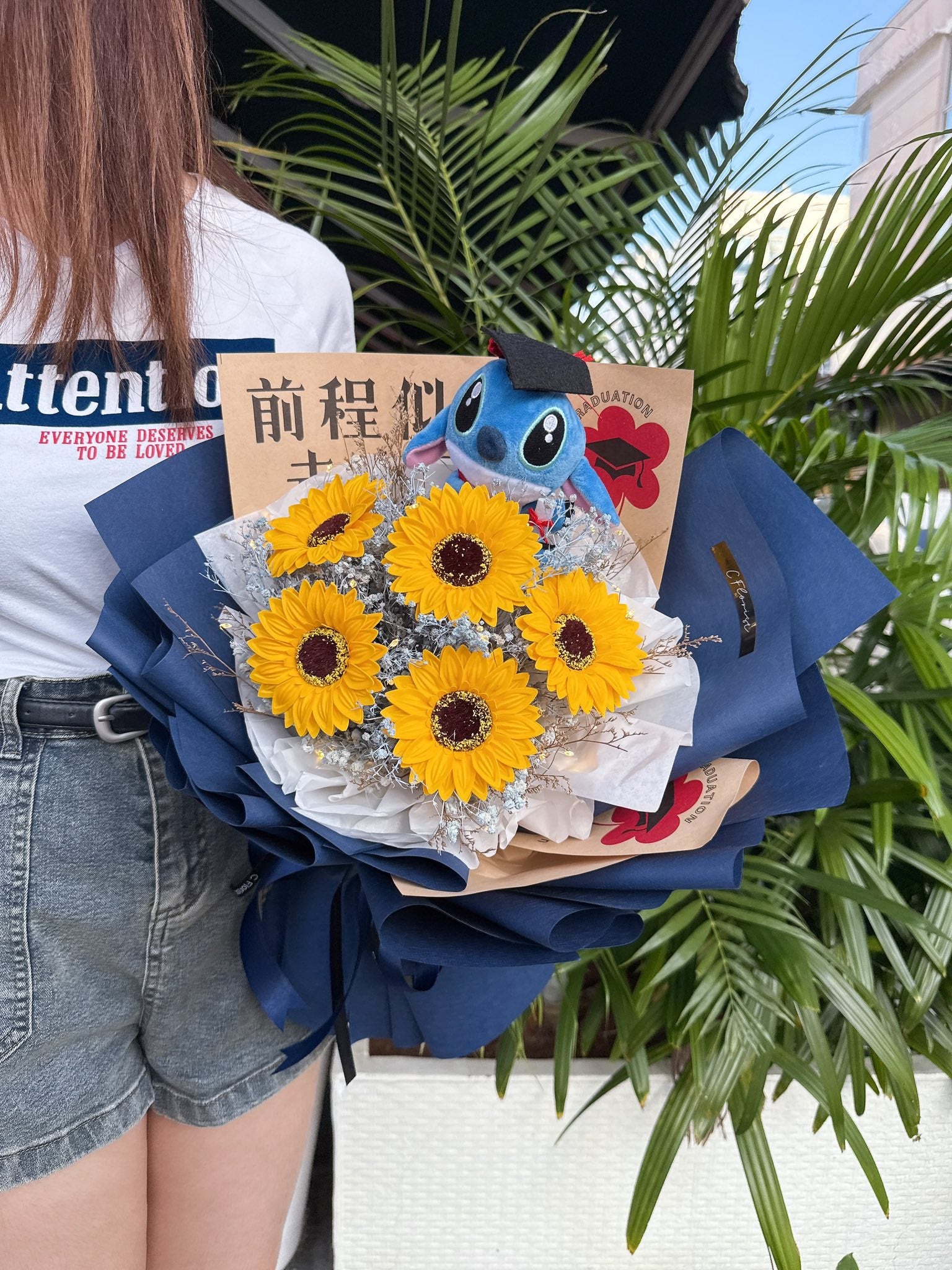 Stitch Soap Sunflower Graduation