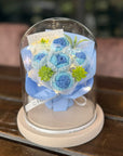 Mini Crochet Bouquet in Glass Jar