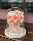 Mini Crochet Bouquet in Glass Jar