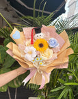 Pom Pom Soap Graduation Bouquet