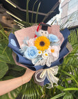 Pom Pom Soap Graduation Bouquet