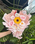 Pom Pom Soap Graduation Bouquet