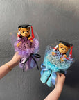 Mini Baby Breath with Graduation Bear